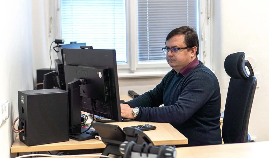 VŠCHT Praha/Vojtěch Masojídek: Doc. Tomáš Hlinčík