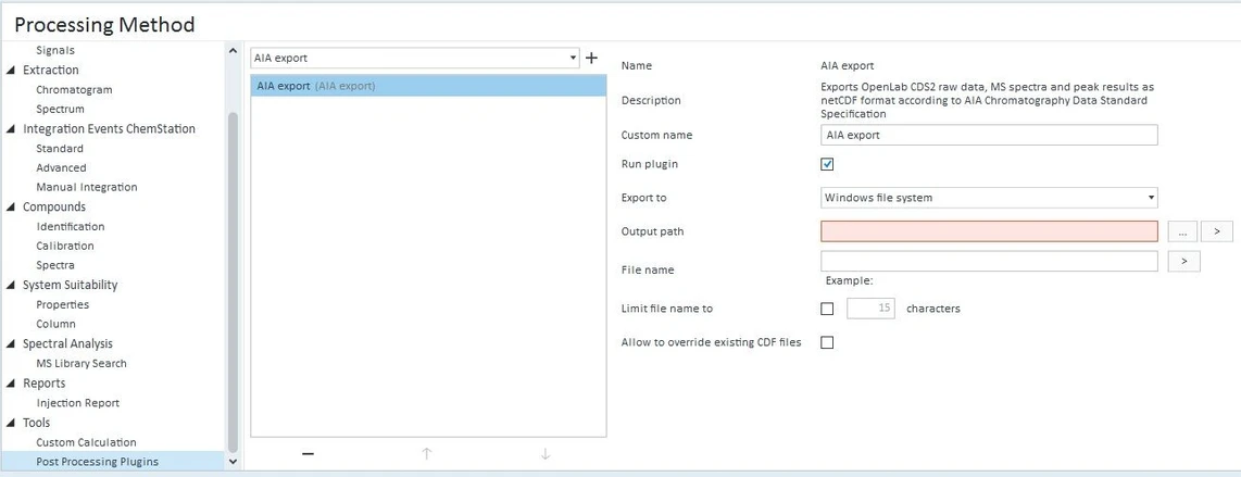 James Little: Can you convert OpenLab to netCDF (AIA) files