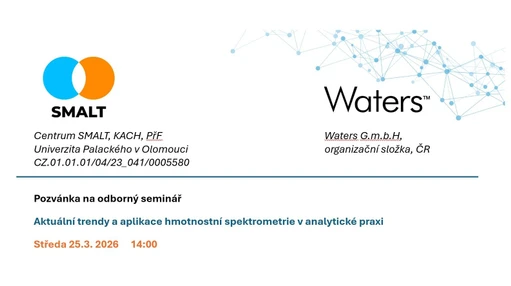 Pozvánka na seminář Aktuální trendy a aplikace hmotnostní spektrometrie v analytické praxi