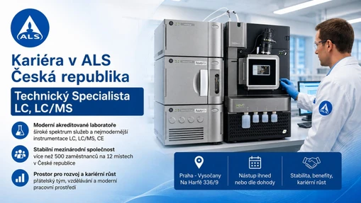 Kariéra v ALS Česká republika - Technický Specialista LC, LC/MS