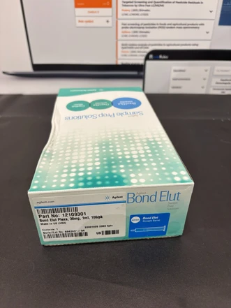 Agilent Bond Elut Plexa SPE Cartridge, 30 mg, 1 mL, 100/pk, 12109301 (Nové)