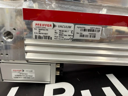 Agilent/Pfeiffer turbomolekulární vývěva Vacuum SplitFlow 310, G2571-80410 (Bazar)