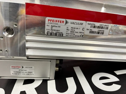 Agilent/Pfeiffer turbomolekulární vývěva Vacuum SplitFlow 310, G2571-80410 (Bazar)