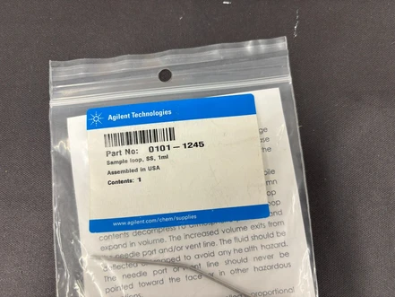 Agilent dávkovací smyčka z nerezové oceli, 1 ml, 0101-1245 (Nová)