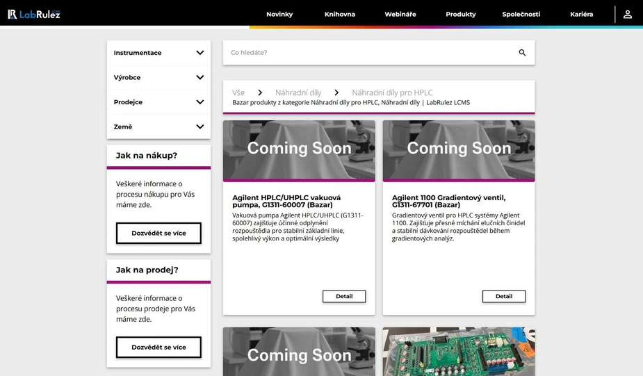 <p><strong>LabRulez: </strong>Náhradní díly pro kapalinovou chromatografii (HPLC / UHPLC)</p>