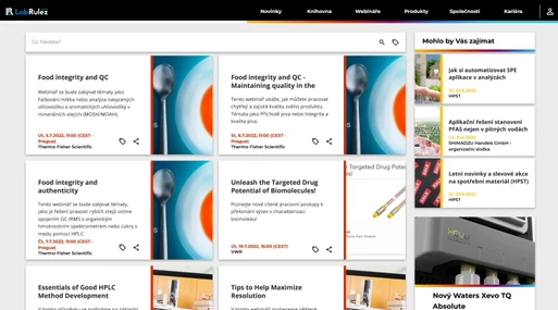 HPLC a LC/MS webináře Červenec/2022