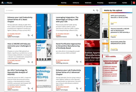 HPLC a LC/MS webináře týden 11/2022