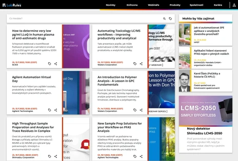 HPLC a LC/MS webináře týden 28/2022