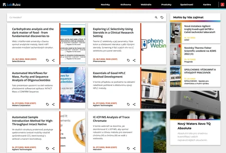 HPLC a LC/MS webináře týden 30/2022