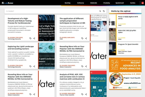 HPLC a LC/MS webináře týden 36 - 37/2022