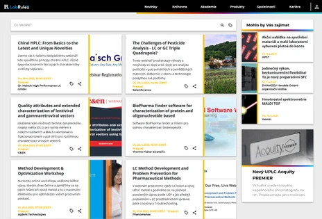 LC a LCMS webináře - 16. týden