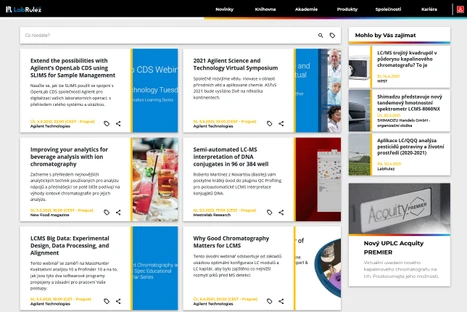 LC a LCMS webináře - 18. týden