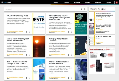 LC a LCMS webináře - 49. týden