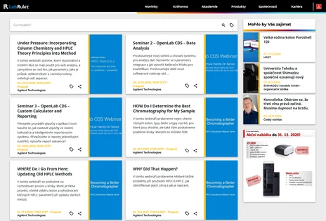 LC a LCMS webináře - 52. týden