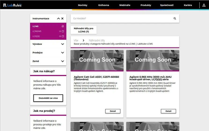 <p><strong>LabRulez: </strong>Náhradní díly pro LC/MS – špičkové komponenty skladem</p>