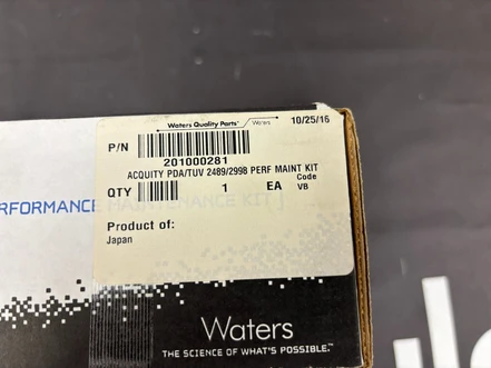 Waters sada pro preventivní údržbu detektorů PDA a TUV Waters, 201000281 (Nová)
