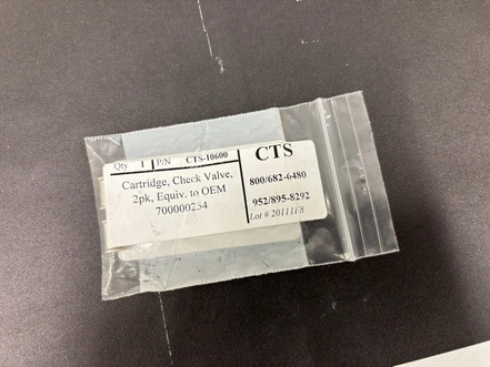 Waters náhradní ventily se safírovou kuličkou pro pumpy HPLC Waters, 700000254 (Nové)