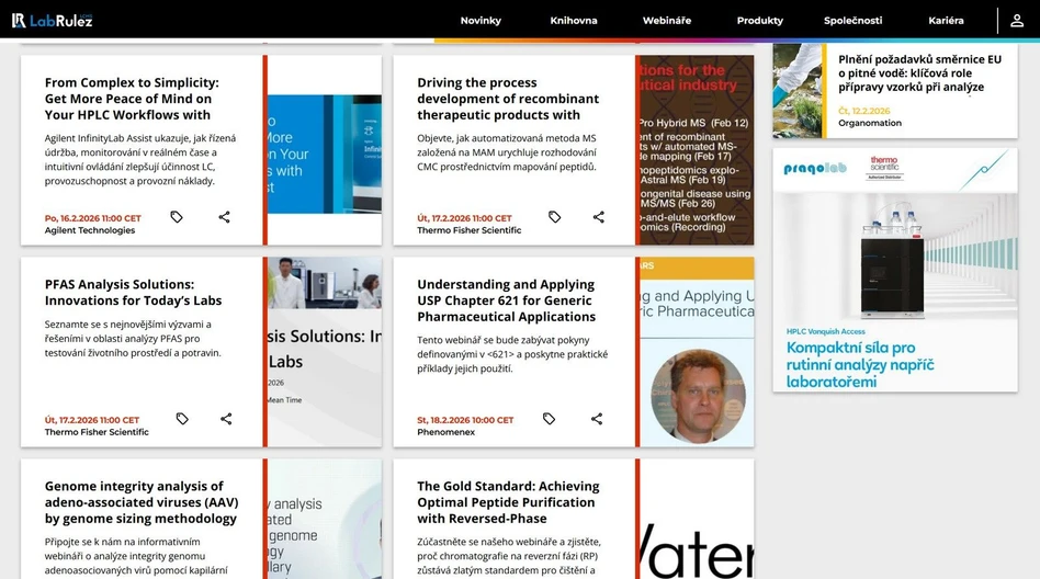 <p>LabRulez: Webináře LabRulezLCMS týden 08/2026</p>