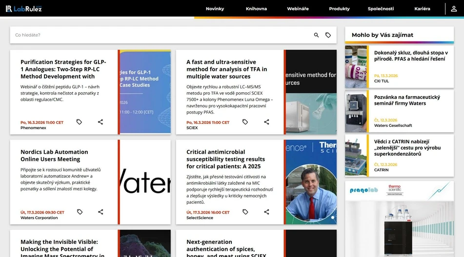 <p>LabRulez: Webináře LabRulezLCMS týden 12/2026</p>