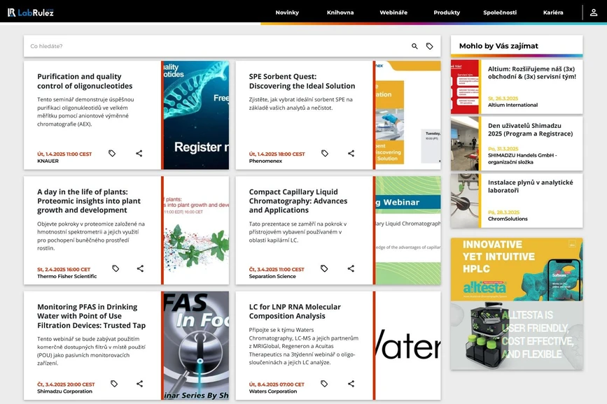 <p>LabRulez: Webináře LabRulezLCMS týden 14/2025</p>