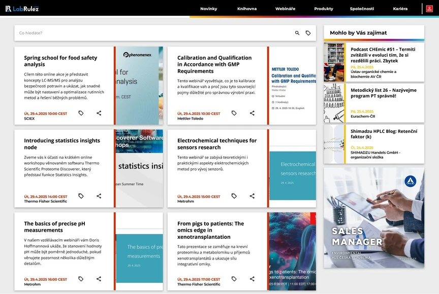 <p>LabRulez: Webináře LabRulezLCMS týden 18/2025</p>
