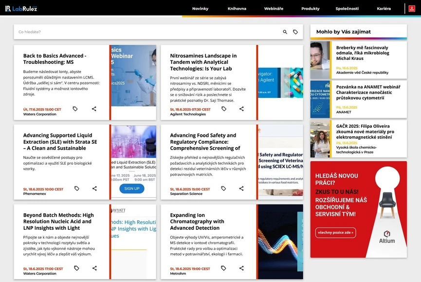 <p>LabRulez: Webináře LabRulezLCMS týden 25/2025</p>