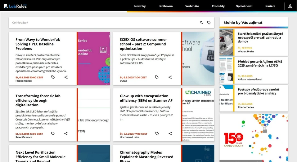 <p>LabRulez: Webináře LabRulezLCMS týden 32/2025</p>