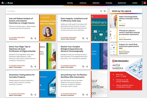 Webináře LabRulezLCMS týden 34/2023