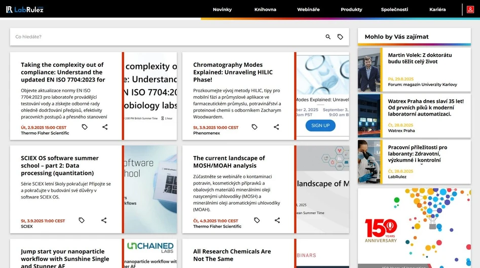 <p>LabRulez: Webináře LabRulezLCMS týden 36/2025</p>
