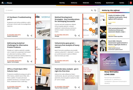 Webináře LabRulezLCMS týden 49/2022