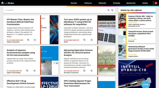 Webináře LabRulezLCMS týden 51/2025