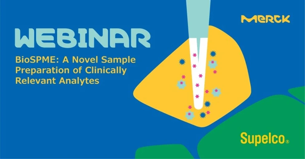 MERCK: BioSPME: A Novel Sample Preparation of Clinically Relevant Analytes