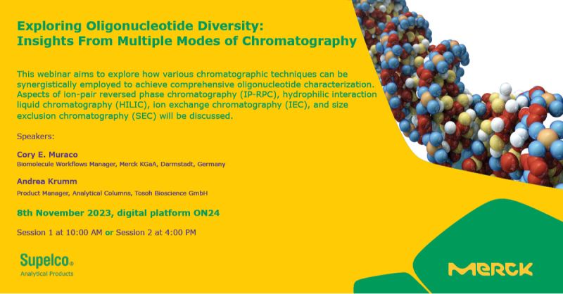 Merck: Exploring Oligonucleotide Diversity: Insights From Multiple Modes of Chromatography