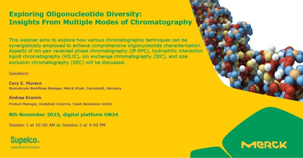 Merck: Exploring Oligonucleotide Diversity: Insights From Multiple Modes of Chromatography