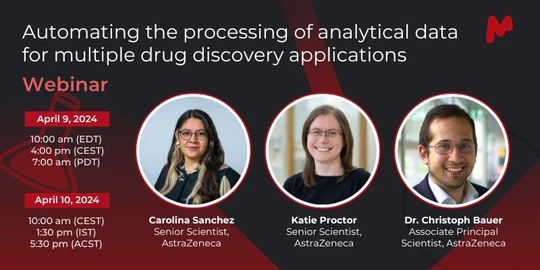 Automating the processing of analytical data for multiple drug discovery applications at AstraZeneca