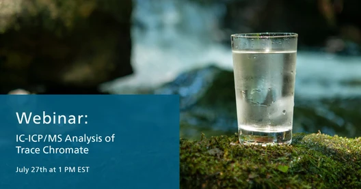 IC-ICP/MS Analysis of Trace Chromate