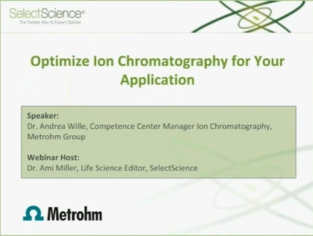 Ion chromatography for multiple applications