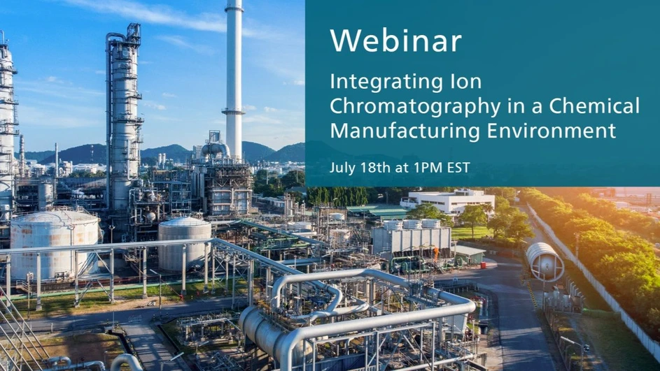 Metrohm: Integrating Ion Chromatography in a Chemical Manufacturing Environment