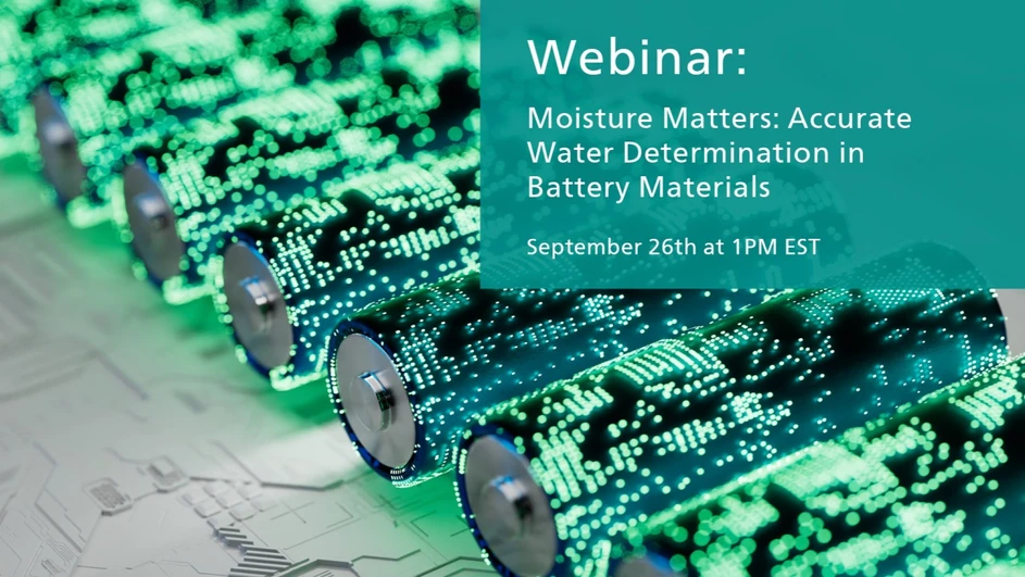 C&EN: Moisture Matters: Accurate Water Determination in Battery Materials