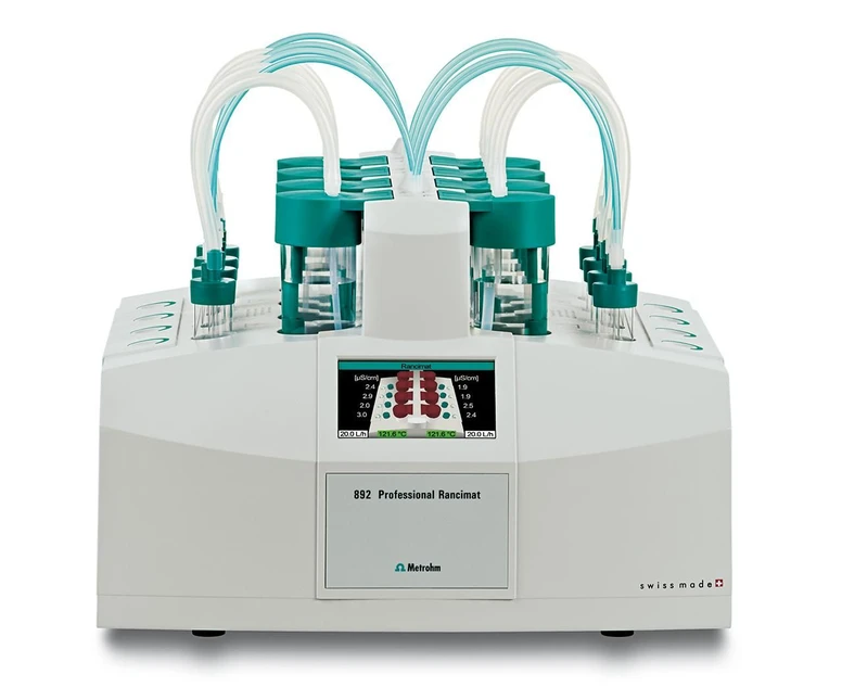 Metrohm: Oxidační stabilita koření a dochucovadel metodou PEG: 892 Professional Rancimat.