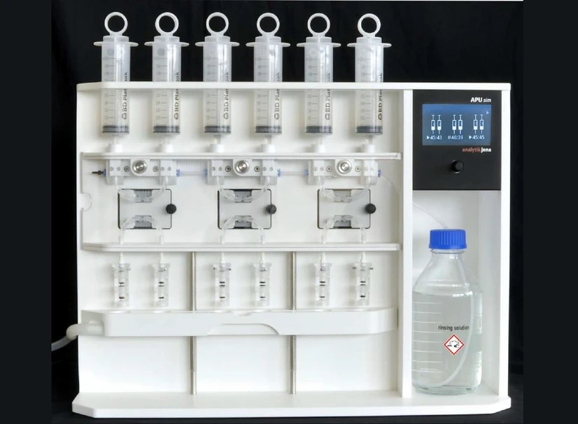 Metrohm: Parallel sample enrichment with APU sim (Analytik Jena)