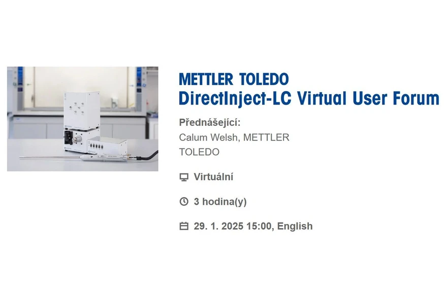 Mettler Toledo: DirectInject-LC Virtual User Forum 