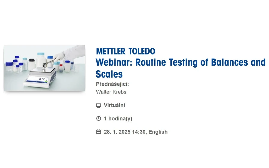 Mettler Toledo: Routine Testing of Balances and Scales 