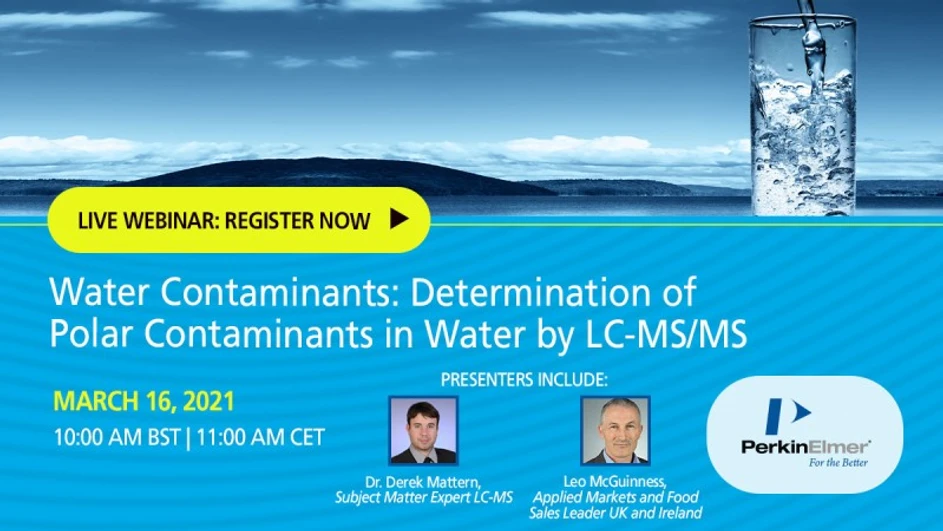 PerkinElmer: Analysis of Polar contaminants and Glyphosate with Qsight LC-MS/MS