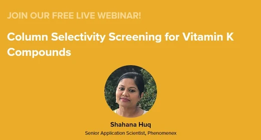Column Selectivity Screening for Vitamin K Compounds
