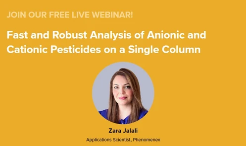 Fast and Robust Analysis of Anionic and Cationic Pesticides on a Single Column