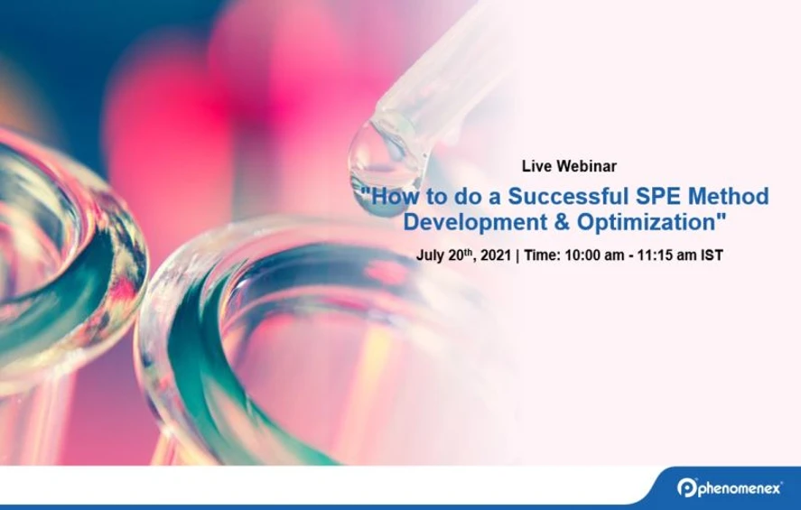 Phenomenex: How to do a Successful SPE Method Development & Optimization
