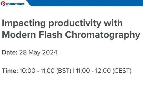 Impacting productivity with Modern Flash Chromatography