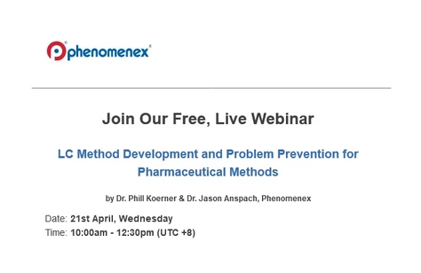 LC Method Development and Problem Prevention for Pharmaceutical Methods