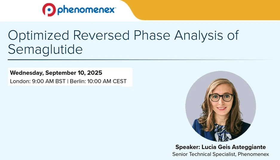 Phenomenex: Optimized Reversed Phase Analysis of Semaglutide